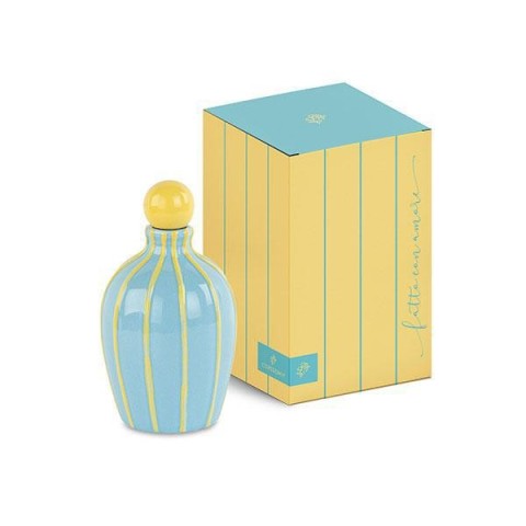 OLIERA A RIGHE D9.5 H16.5 AZZURRO